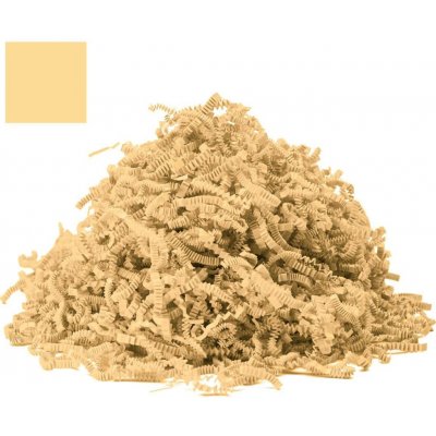 Chamois béžová papírová výplň do krabic Fancypack Hmotnost: 1kg, Typ výplně: Stlačená verze – Zboží Dáma