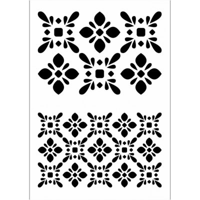 Daily Art Šablona plastová Dlaždice A5 – Zboží Mobilmania