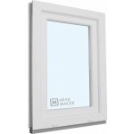 KNIPPING Plastové okno - 70 AD, 900x1500 mm, OS, bílá Otevírání: levé, Sklo: čiré – Zboží Mobilmania