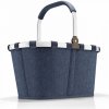 Nákupní taška a košík Reisenthel Carrybag Herringbone dark blue