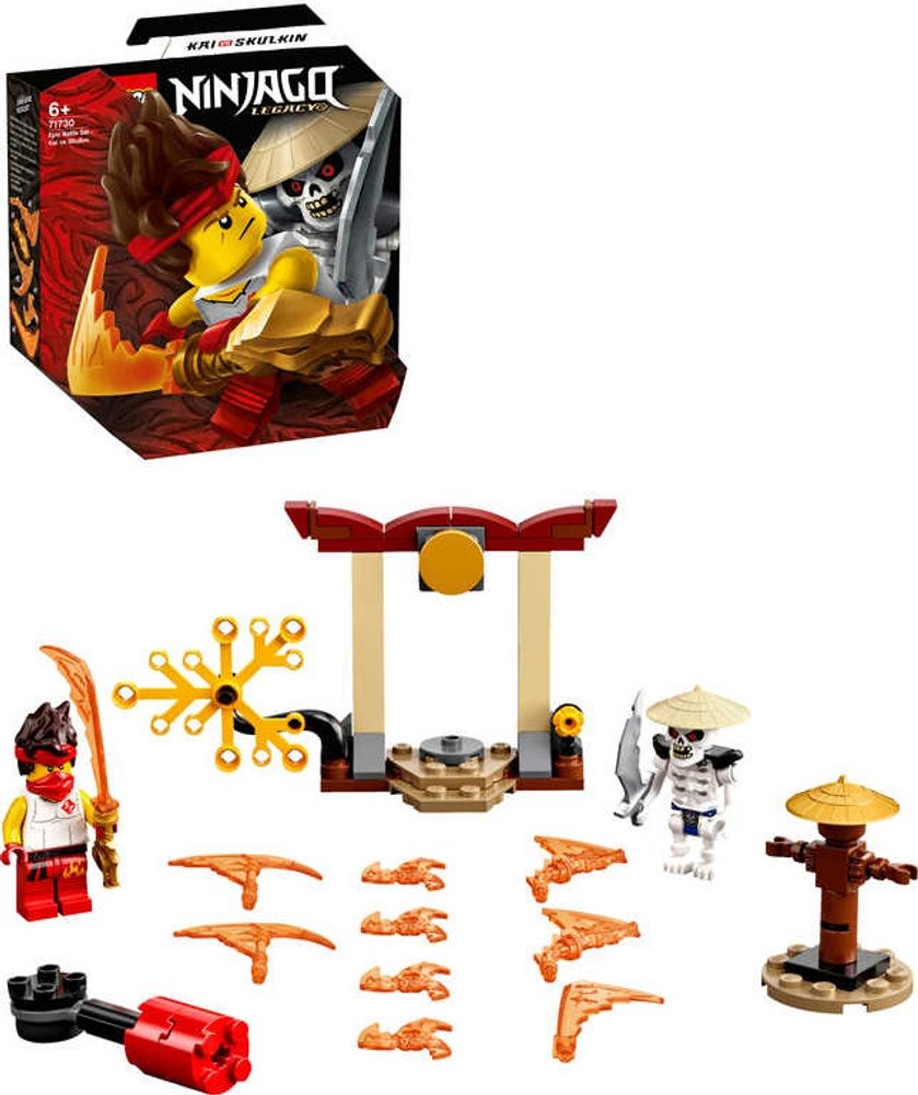 LEGO® NINJAGO® 71730 Epický souboj Kai vs. Skulkin