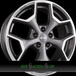 MAK Liberty 7,5x17 5x110 ET39 gunmetal mirror | Zboží Auto