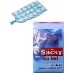 TEJAS Sáčky na led 10 ks / 180 ledových pecek, zavazovací – Zboží Dáma
