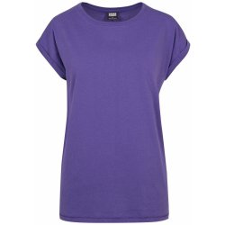 Urban Classics Ladies Extended Shoulder Tee fialová