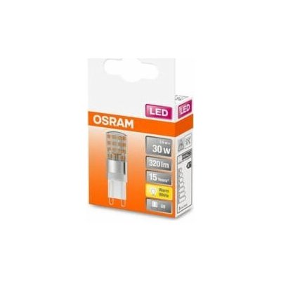 Osram LED lampa T15, G9, 2,6W, 2700K, 320lm, transparentní – Hledejceny.cz