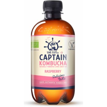 The Gutsy Captain Kombucha malina bio 400 ml
