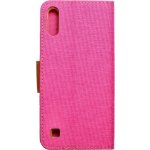 Pouzdro Canvas Book Samsung A10 růžové – Zboží Živě