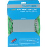 Shimano Dura-ACE BC-9000 Bovdeny+lanka brzdový set zelená – Zboží Dáma