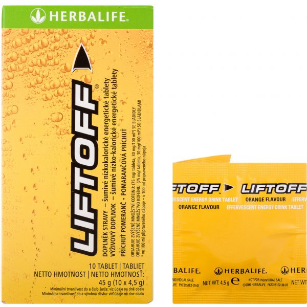Doplněk stravy Herbalife LiftOff 10 tablet x 4,5 g