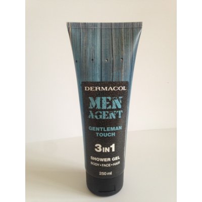 Dermacol Men Agent Gentleman Touch sprchový gel 3 v 1 250 ml – Zboží Mobilmania