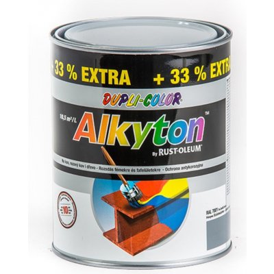Dupli-Color Alkyton Lesk samozákladová barva na rez, Ral 7016 antracitová šedá, 1 l – Zbozi.Blesk.cz