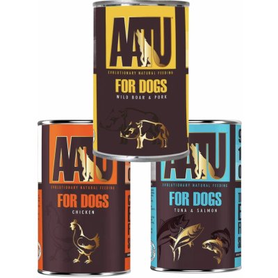 Aatu Dog mix 3 x 400 g – Zboží Mobilmania