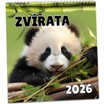 Nástěnný ARIA Zvířata 2026 – Sleviste.cz