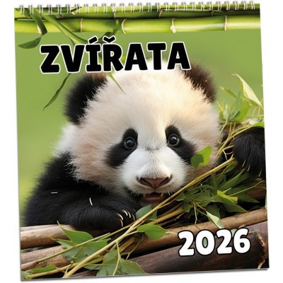 Nástěnný ARIA Zvířata 2026 – Sleviste.cz