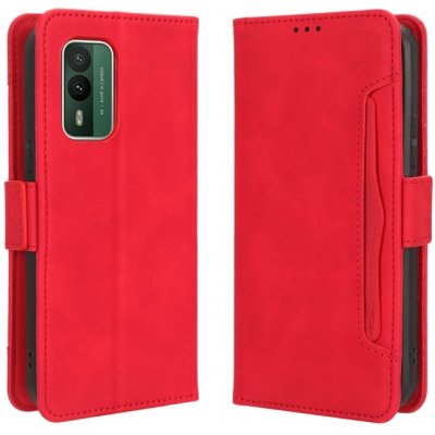 VSECHNONAMOBIL 66224 SLOT Peněženkový obal pro Nokia XR 21 červený – Zboží Živě