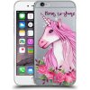 Pouzdro a kryt na mobilní telefon Apple Pouzdro HEAD CASE Apple iPhone 6 Jednorožec - Born to shine