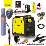 Kowax GeniMig 240DP LCD MIG/MAG/LiftTIG/MMA D.Pulz SYN JOB 2T/4T/S4T 2kl SET 4 – Zboží Mobilmania