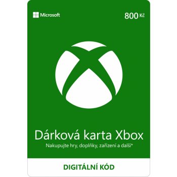 Microsoft Xbox Live dárková karta 800 Kč