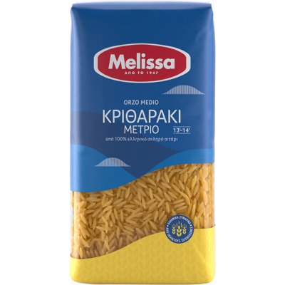 Melissa Řecká těstovinová rýže Orzo Metrio 0,5 kg – Zboží Dáma