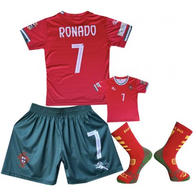 Numberoplus dětský fotbalový dres + fotbalové ponožky Portugalsko - Cristiano Ronaldo – Zboží Dáma