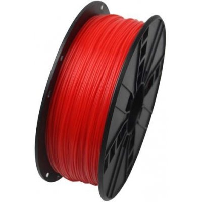 Gembird filament, ABS, 1,75mm, 1kg, fluorescentní, červená – Zboží Mobilmania