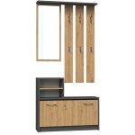 TP Living Předsíňová stěna Artisan B hnědá – Hledejceny.cz