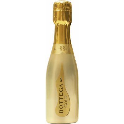 Bottega Gold Brut 11% 0,2 l (holá láhev) – Zboží Dáma