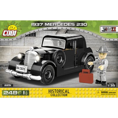 COBI 2251 World War II Německé civilní vozidlo 1937 MERCEDES 230 – Zbozi.Blesk.cz