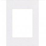 HAMA pasparta 30x40cm pro fotografii A4, arkticky bílá, šikmý bílý řez – Zboží Mobilmania