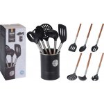 EXCELLENT HOUSEWARE Kuchyňské náčiní ve stojanu sada 7 ks BISTRO KO-C80652210 – Zboží Dáma