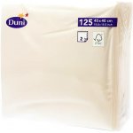 Duni ubrousky vanilkové 40cm 2V 125ks – Hledejceny.cz