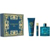 Versace Eros EDP 100 ml + parfémovaný sprchový gel 150 ml + cestovní sprej 10 ml