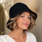 Dámský letní nemačkavý klobouk Cloche háčkovaný barevné varianty P-3232 – Hledejceny.cz