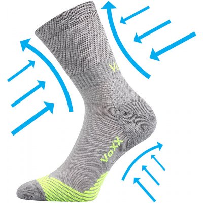 VoXX Sportovní ponožky SHELLDER Šedá – Zboží Mobilmania