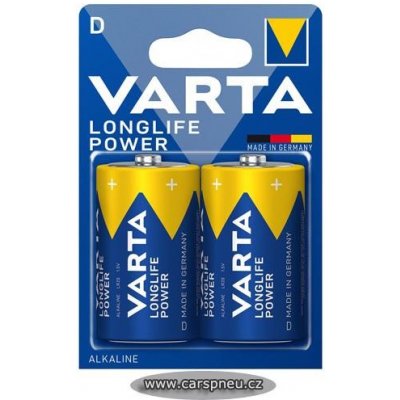 Varta Longlife Power D 2 ks 04920 121 412 – Zboží Mobilmania