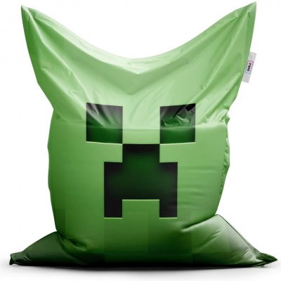 Sablio sedací vak Classic Green Blocks - 200 x 140 cm – Zboží Dáma