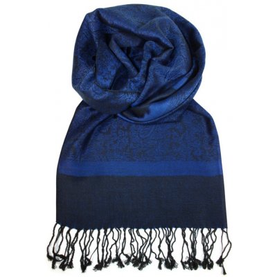 Dalmina Abante cashmere šála tmavě modrá – Zboží Mobilmania