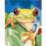 ZUTY Malování podle čísel ŽÁBA SEDÍCÍ NA LISTU 40 x 50 cm – Hledejceny.cz