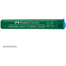 Faber-Castell Grafitové tuhy Mine Polymer 0,7 mm HB 012070