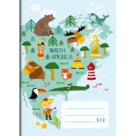 Notes Sešit A5 513 linkovaný výška linky 12 mm – Hledejceny.cz