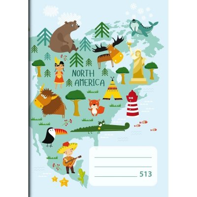 Notes Sešit A5 513 linkovaný výška linky 12 mm – Hledejceny.cz