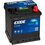 Exide Excell 12V 44Ah 400A EB440 – Zboží Mobilmania