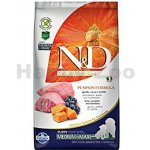 N&D Pumpkin Puppy Medium & Maxi Grain Free Lamb & Blueberry 2,5 kg – Zboží Mobilmania