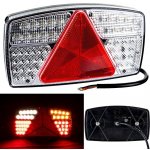 Pravá Zadní Svítilna 53 Led S Trojúhelníkem – Zboží Mobilmania