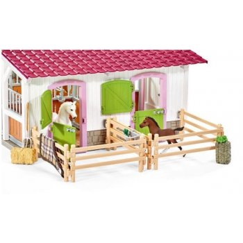 Schleich 42344 Stáj s koňmi a příslušenstvím od 2 390 Kč - Heureka.cz