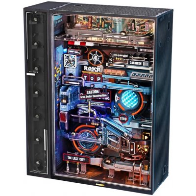 ROBOTIME Rokr 3D puzzle s dráhou: Poslední město 130 ks – Zboží Mobilmania