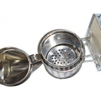 JaHan Včelařský dýmák - střední - nerez - 26,5 cm – Zbozi.Blesk.cz