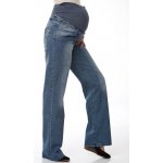 Těhotenské rifle 1S0096 modrá – Zboží Dáma