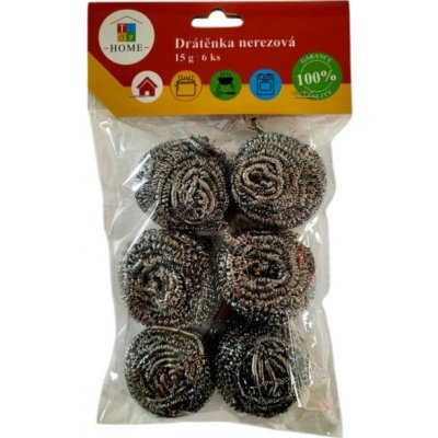 Tidy Home drátěnka nerezová 15 g, 6 ks – Zboží Dáma