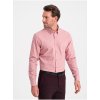 Pánská Košile Ombre Clothing pánská košile růžová